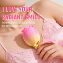 Rose Hand-Held Sucking Vibrating Vibrator