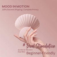 XinShangYou Little Seashell Dual-Stimulation Clitoral Suction & Vibrating Egg