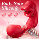 Rose Muncher Biting Mouth Wearable G Spot Vibrator