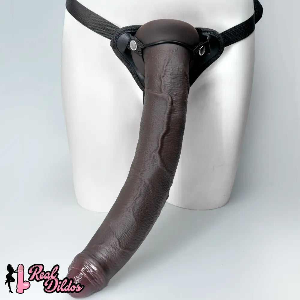 11.22in 13.18in 14.56in Strap on Realistic Big Long Dildo For Male Female Couples