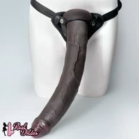 11.22in 13.18in 14.56in Strap on Realistic Big Long Dildo For Male Female Couples