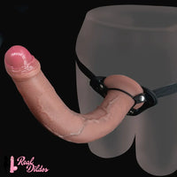 11.22in 13.18in 14.56in Lifelike Strap on Long Dildo For Female Prostate Play