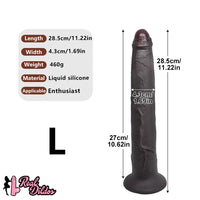 11.22in 13.18in 14.56in Strap on Realistic Big Long Dildo For Male Female Couples