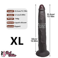 11.22in 13.18in 14.56in Strap on Realistic Big Long Dildo For Male Female Couples