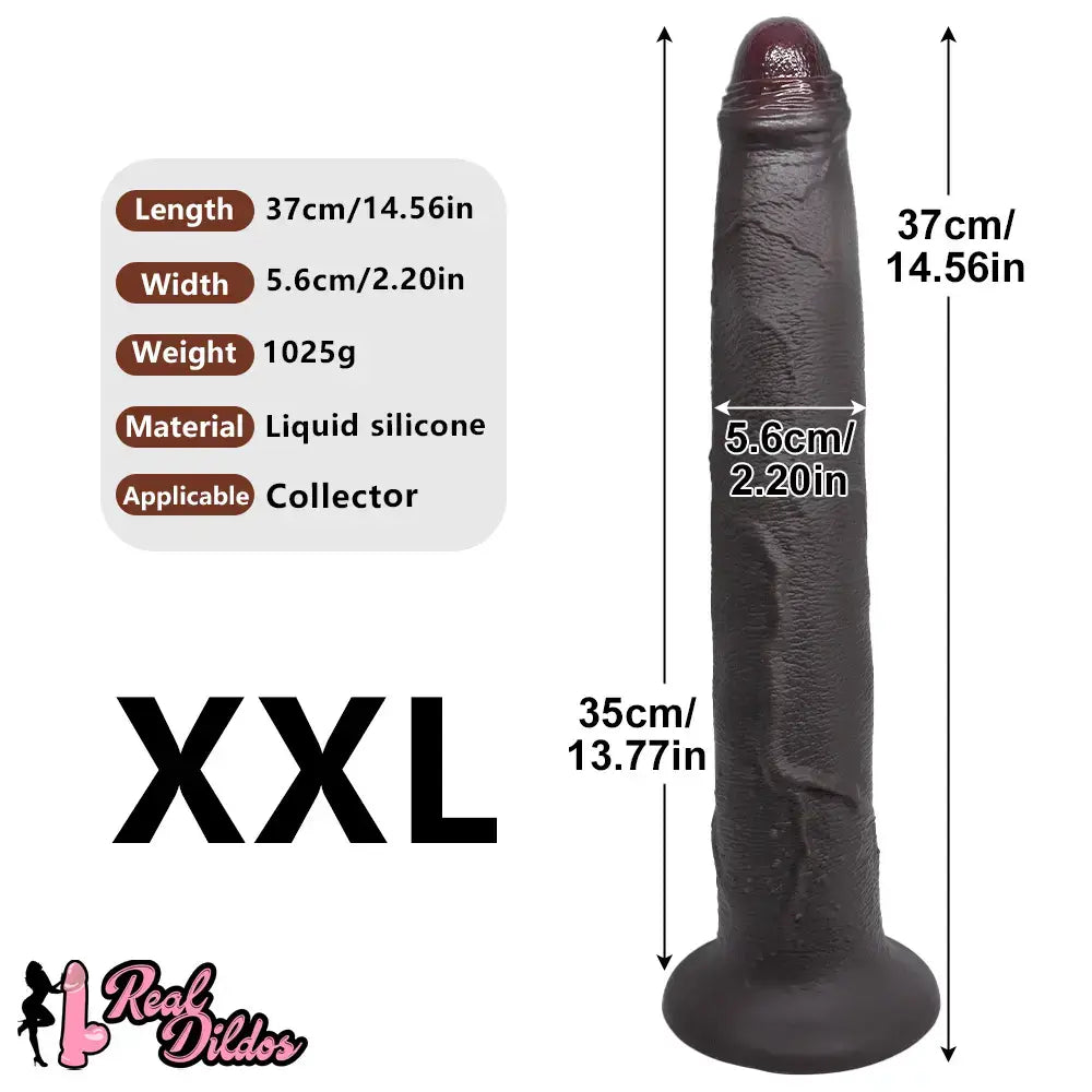 11.22in 13.18in 14.56in Strap on Realistic Big Long Dildo For Male Female Couples
