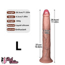 11.22in 13.18in 14.56in Lifelike Strap on Long Dildo For Female Prostate Play