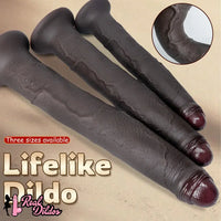 11.22in 13.18in 14.56in Strap on Realistic Big Long Dildo For Male Female Couples