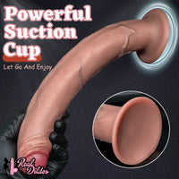 11.22in 13.18in 14.56in Lifelike Strap on Long Dildo For Female Prostate Play