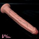 11.22in 13.18in 14.56in Lifelike Strap on Long Dildo For Female Prostate Play