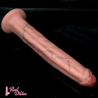 11.22in 13.18in 14.56in Lifelike Strap on Long Dildo For Female Prostate Play