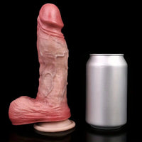 Double Layer Silicone Realistic Cock Soft Lifelike Penis Multiple Options Dildo