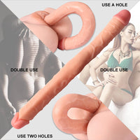 Double Sided Long Deep 16.1″ Dildo For Lesbina Gay Women