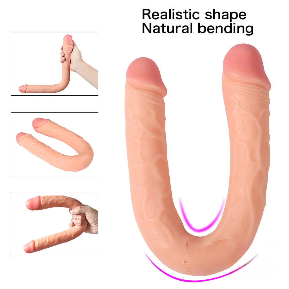 Double Sided Long Deep 16.1″ Dildo For Lesbina Gay Women