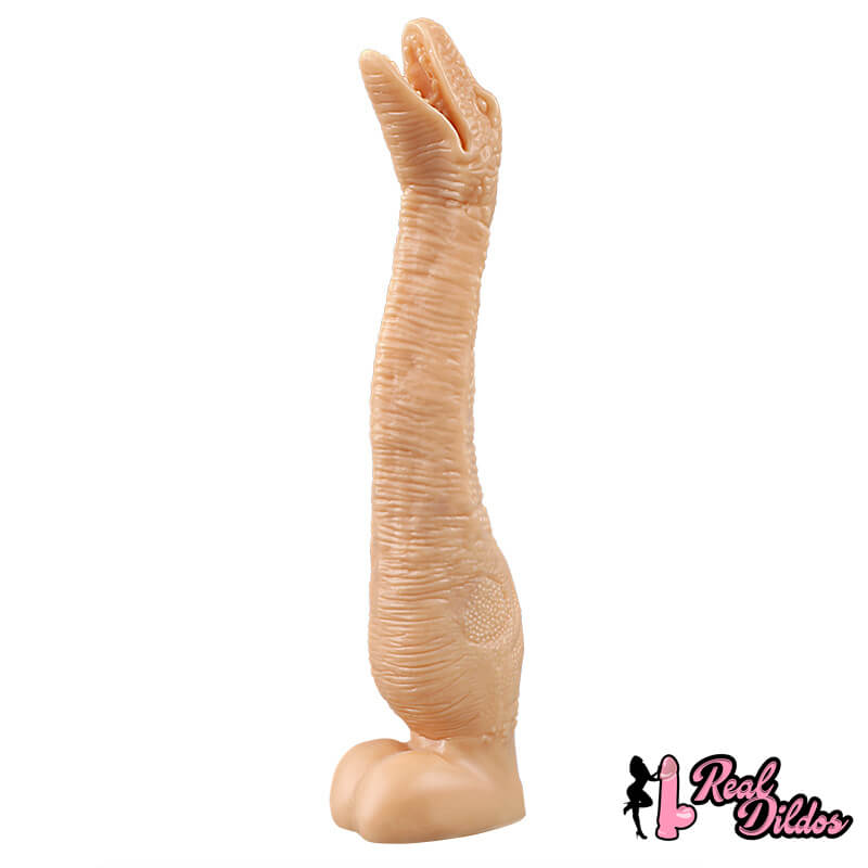 13.97in Dinosaur Animal Fantasy Huge Dildo For Couple Sex