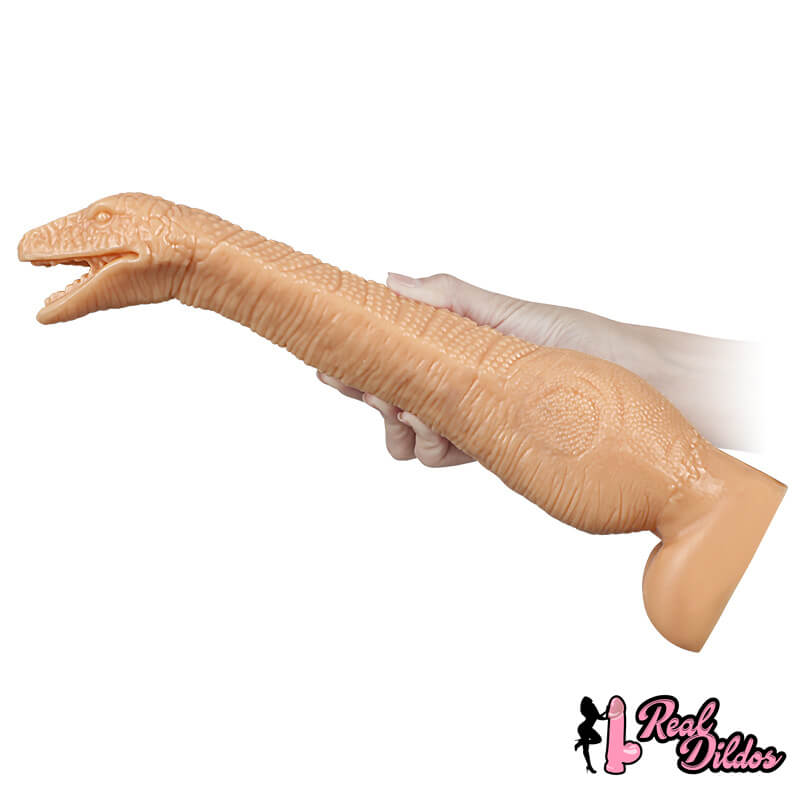 13.97in Dinosaur Animal Fantasy Huge Dildo For Couple Sex
