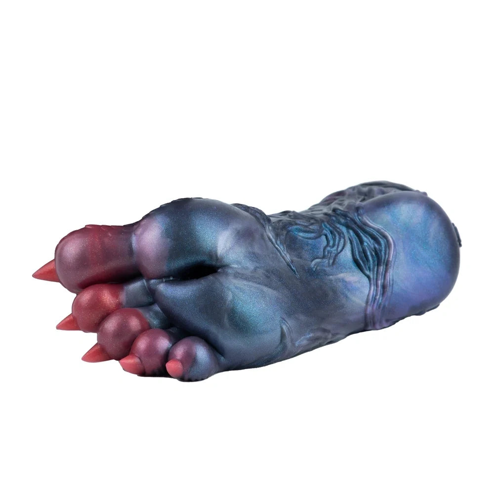 Dinosaur Paw Masturbator Draveth Steel Blue Crimson