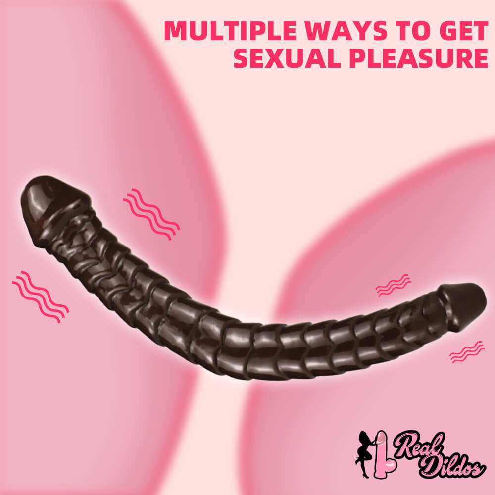 11.1in Dual Sided Dildo Dragon Real Feeling Dildo For Lesbian