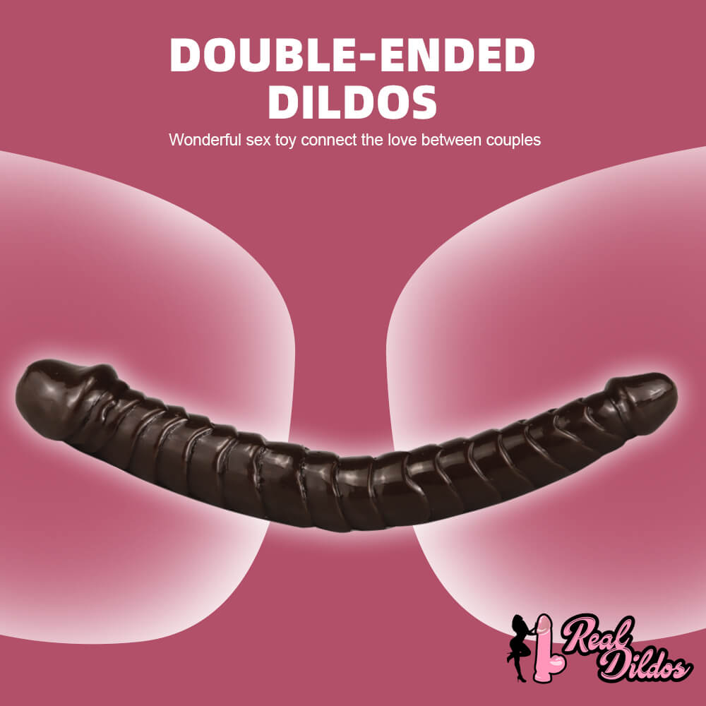 11.1in Dual Sided Dildo Dragon Real Feeling Dildo For Lesbian