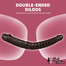 11.1in Dual Sided Dildo Dragon Real Feeling Dildo For Lesbian