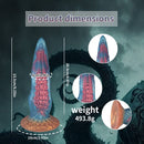 Ocean Blue Octopus Tentacle Silicone Anal Dilator Fantasy Dildo