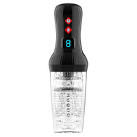 Gawk Gawk 6000 4.0 Version Torch 9 *9 Thrusting Rotating Penis Stroker Male Rose Toy