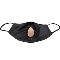 BDSM Silicone Realistic Dildo Mask Ball Gag
