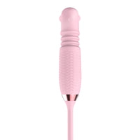 Purple Rose Toy Rotating Pearls Telescopic Tongue-licking Vibrator