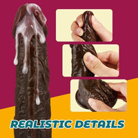 8 Thrusting Vibrating Simulation Penis Wireless Vibration Dildo