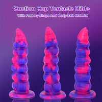 Fantasy Monster Dildo Vibrator Thrusting Dildo Anal Beads Vibrator