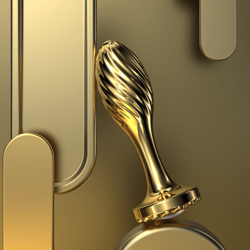 Pearl Gold Thread Anal Plug Anal Expansion