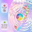 BDSM Ball Gag Silicone Breathable Sex Gag with Adjustable Colorful Strap