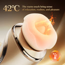 Luxury Gold Kissing & Tongue-Licking 5-in-1 Stimulator