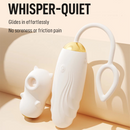 Dudu Bear Dual-Stimulation Thrusting Egg & Clitoral Suction Massager
