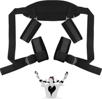 BDSMS Bed Restraints Kit Sex Toys Wrist Leg Restraint Straps
