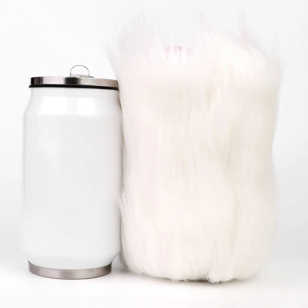 Furry Masturbator Equiplux White Mane Silicone