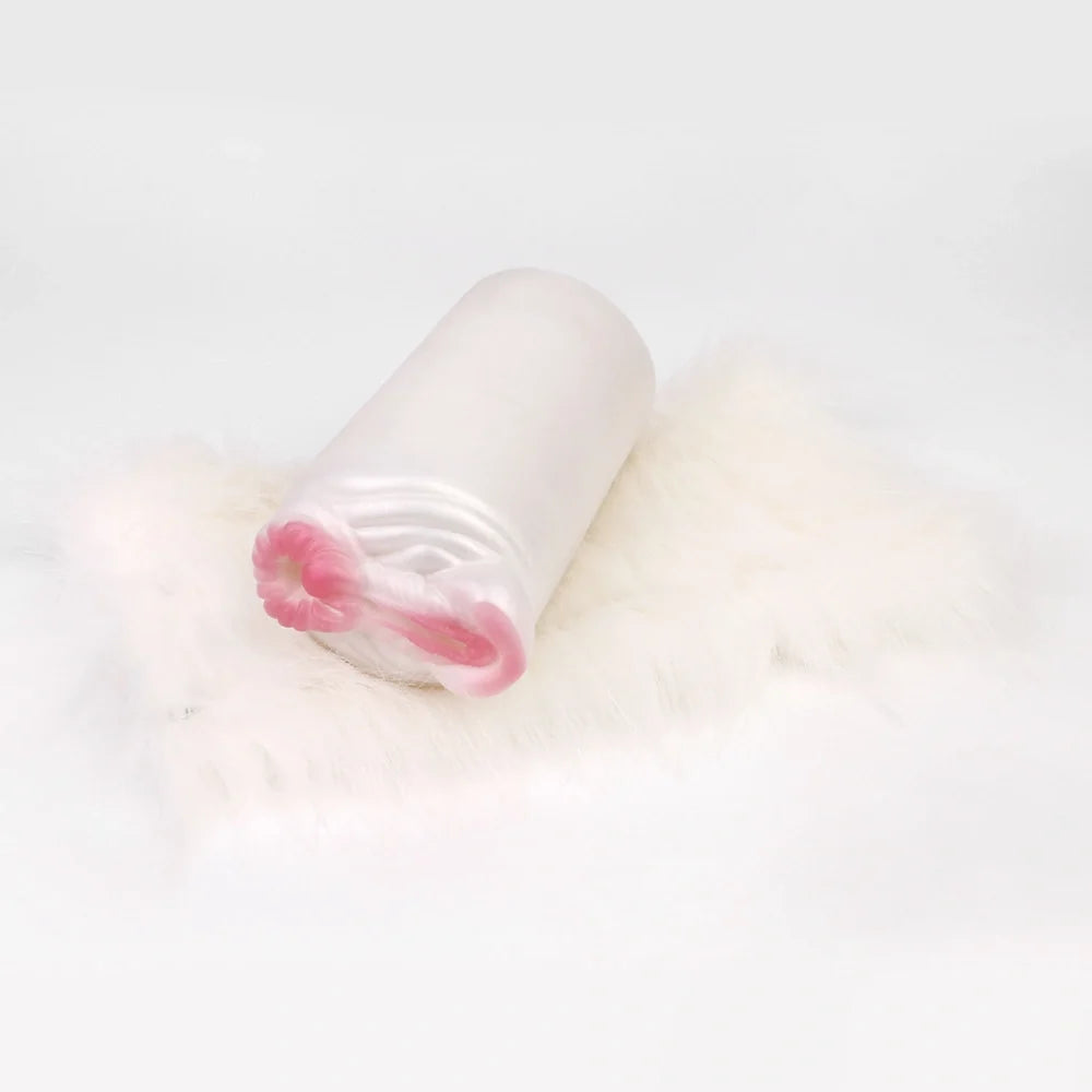 Furry Masturbator Equiplux White Mane Silicone