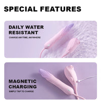 Curly-Tail Fish Dual-Point Resonance Toy