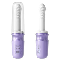 Pure Moon 7 Thrusting Heating Dildo Machine G Spot Vibrator With APP Control