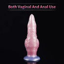 Fantasy Monster Dog Knot Female Soft Silicone Anal Plug Dildo For Men