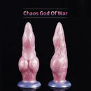 Fantasy Monster Dog Knot Female Soft Silicone Anal Plug Dildo For Men