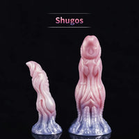 Fantasy Monster Dog Knot Female Soft Silicone Anal Plug Dildo For Men