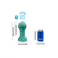 Fantasy Skull Scary Monster Creature Odd Design Anal Vaginal Butt Plug Dildo