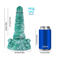 Fantasy Skull Scary Monster Creature Odd Design Anal Vaginal Butt Plug Dildo