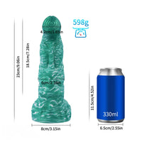 Fantasy Skull Scary Monster Creature Odd Design Anal Vaginal Butt Plug Dildo