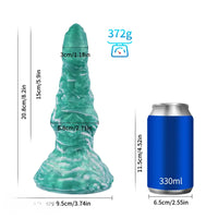 Fantasy Skull Scary Monster Creature Odd Design Anal Vaginal Butt Plug Dildo