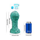 Fantasy Skull Scary Monster Creature Odd Design Anal Vaginal Butt Plug Dildo