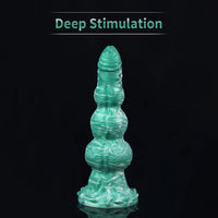 Fantasy Skull Scary Monster Creature Odd Design Anal Vaginal Butt Plug Dildo