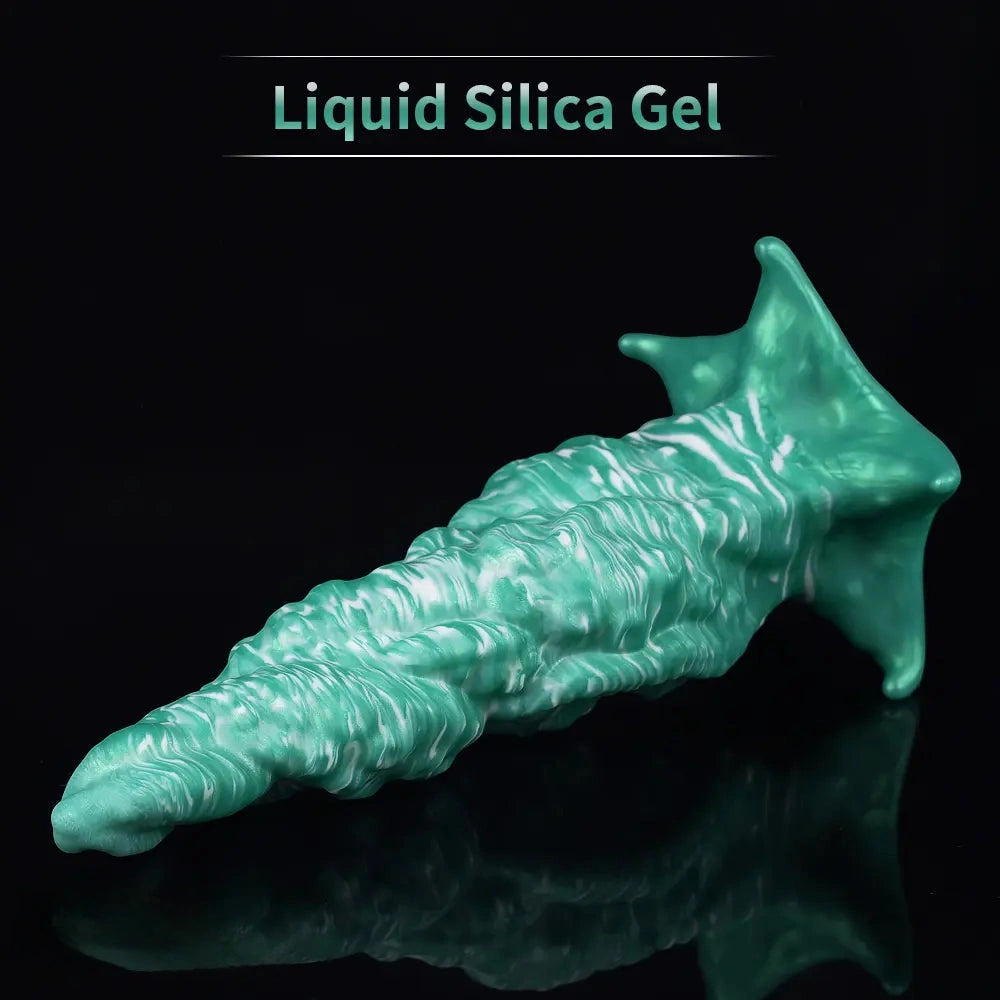 Fantasy Skull Scary Monster Creature Odd Design Anal Vaginal Butt Plug Dildo
