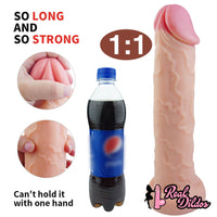 12.3in Long Thick Anal Dildo For Adult Gay Men Fucking