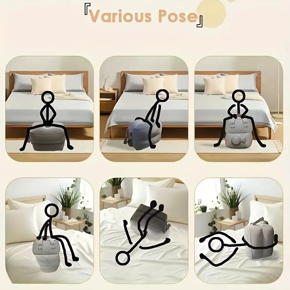 Fixed Press Inflatable Seat Cushion Chair Accessories For Dildo Riding